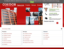 Tablet Screenshot of br.condorteam.com